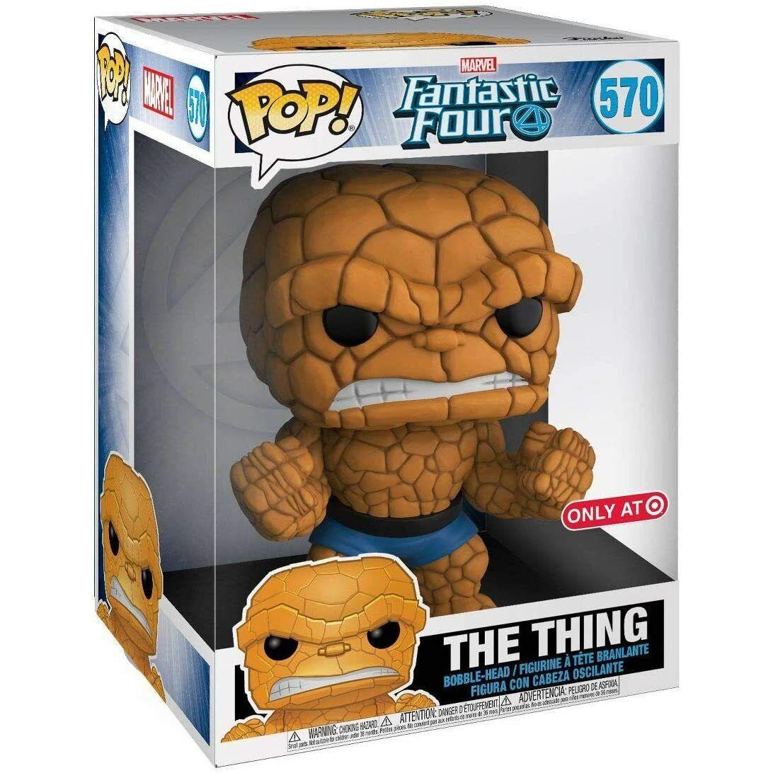 Funko Pop 570 The Thing 10 Inch Marvel Fantastic Four Target Exclusive Toy