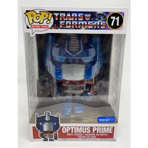 Funko Pop Jumbo 71 Retro Toys Transformers Optimus Prime 10 Walmart Exclusive