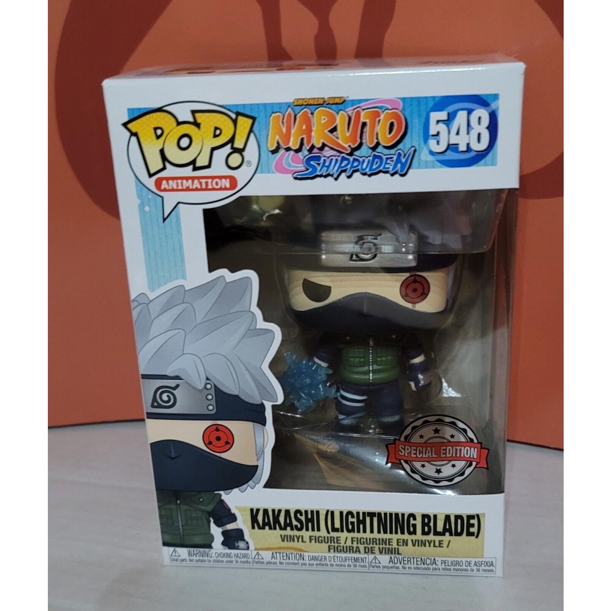 Funko Pop Animation: Naruto Shippuden - Kakashi Lightning Blade 548