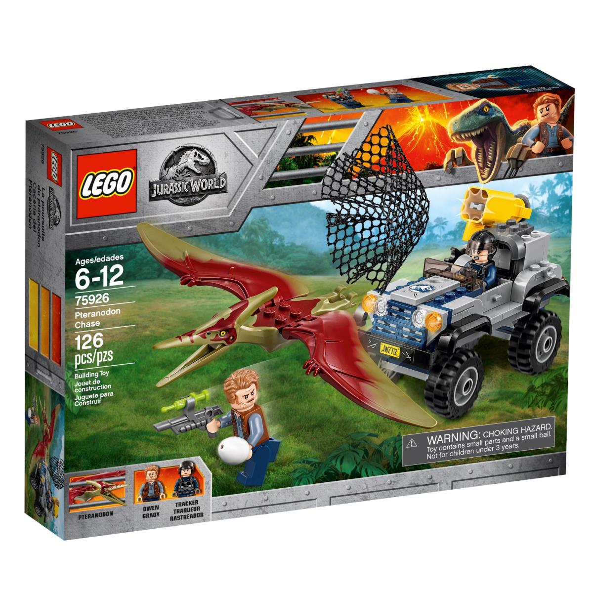 Lego 75926 - Jurassic World - Pteranodon Chase Set - - Retired