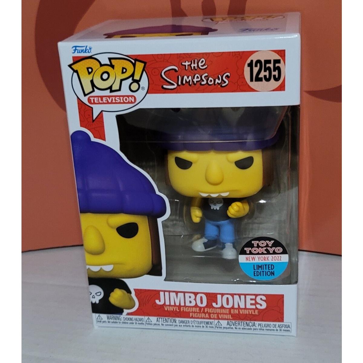 Funko Pop Jimbo Jones 1255 Toy Tokyo Nycc 2022 Vinyl Figure