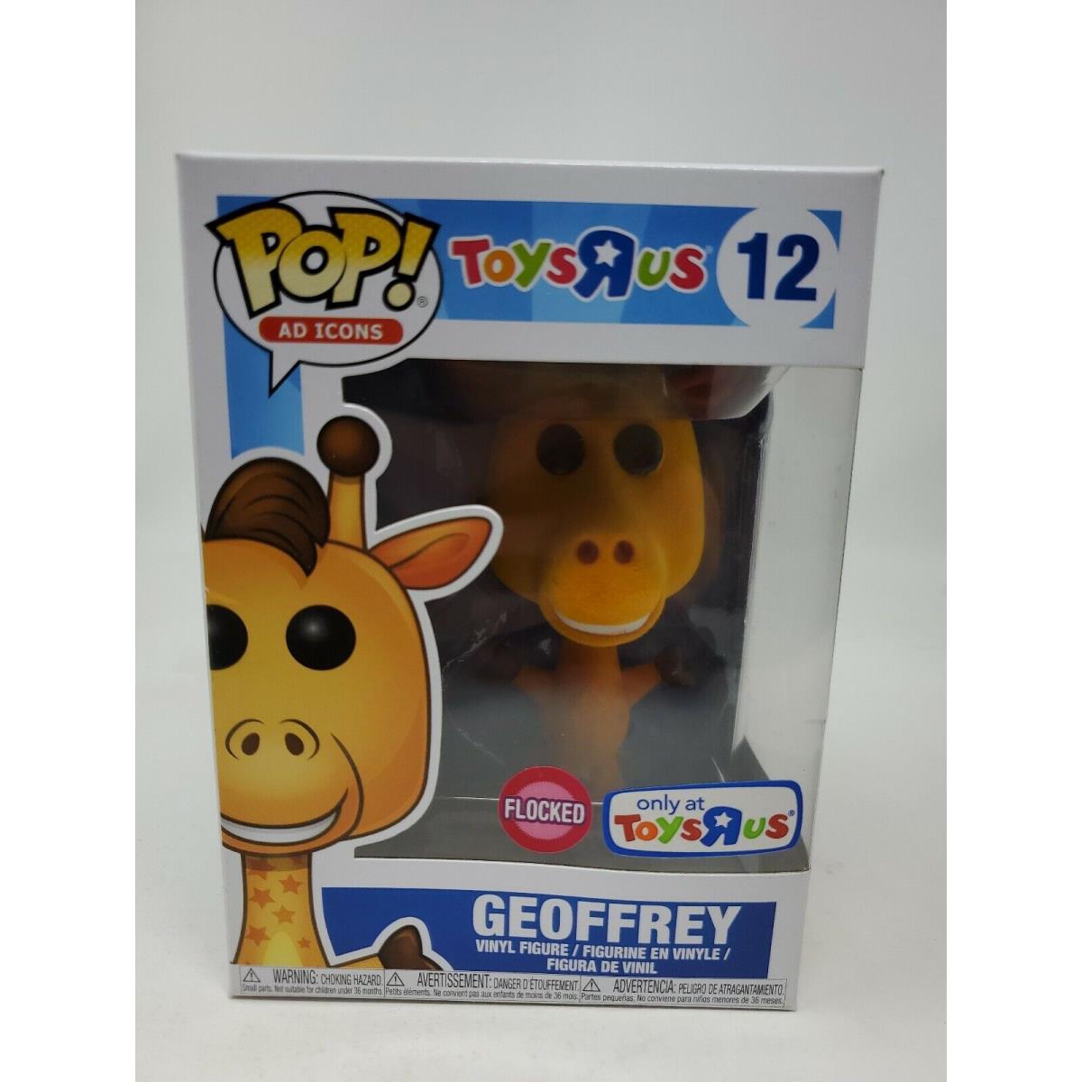Funko Pop Ad Icons Flocked Geoffrey 12 Toys R Us Exclusive