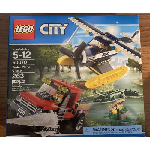 Lego City Water Plane Chase 60070 Retired Set
