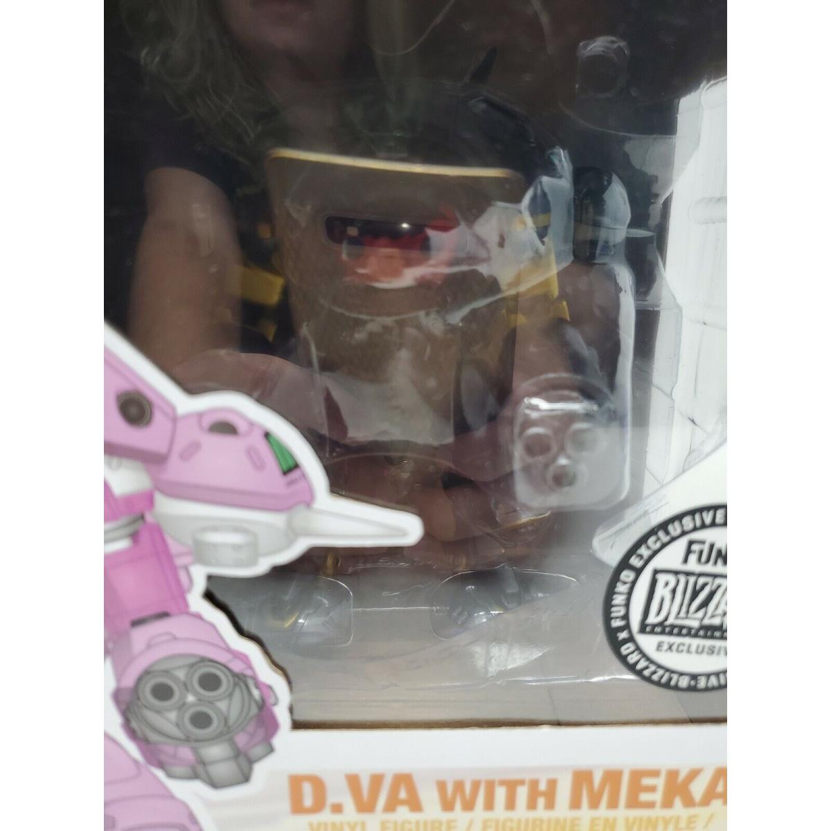 Funko Pop Overwatch D.va with Meka Carbon Fiber 177 - Blizzard Exclusive Dva