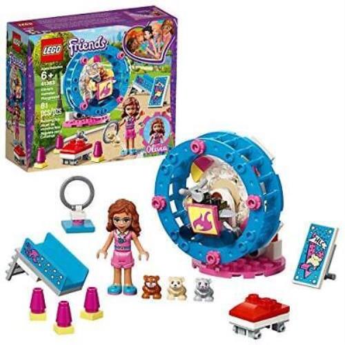 Lego Friends Olivia s Hamster Playground 41383 Building Kit 81 Pieces
