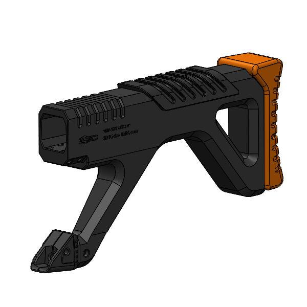 Standpunkt Shoulder Stock For Nerf Stryfe Dart Blaster Gun