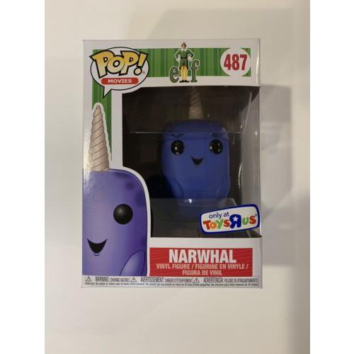 Funko Pop Elf Narwhal 487 Toys R Us Exclusive Christmas Vaulted