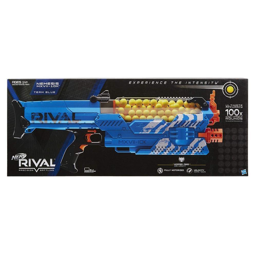 Nerf Rival Nemesis MXVII-10K Blue Blue