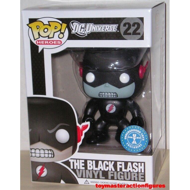 Funko Pop 2013 DC Universe The Black Flash 22 Underground Toys Exc In Stock