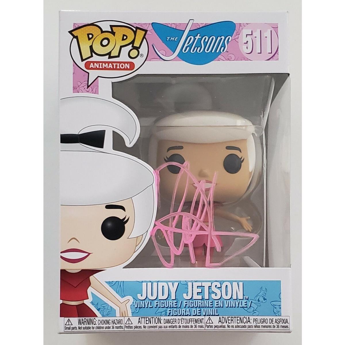 Tiffany Signed Judy Jetson Funko Pop Figure Toy The Jetsons 511 Darwish Rad
