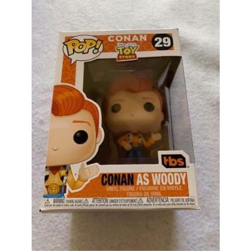 Funko Pop Conan O Brien as Woody Sdcc 2019 29 Toy Story San Diego Comic Con