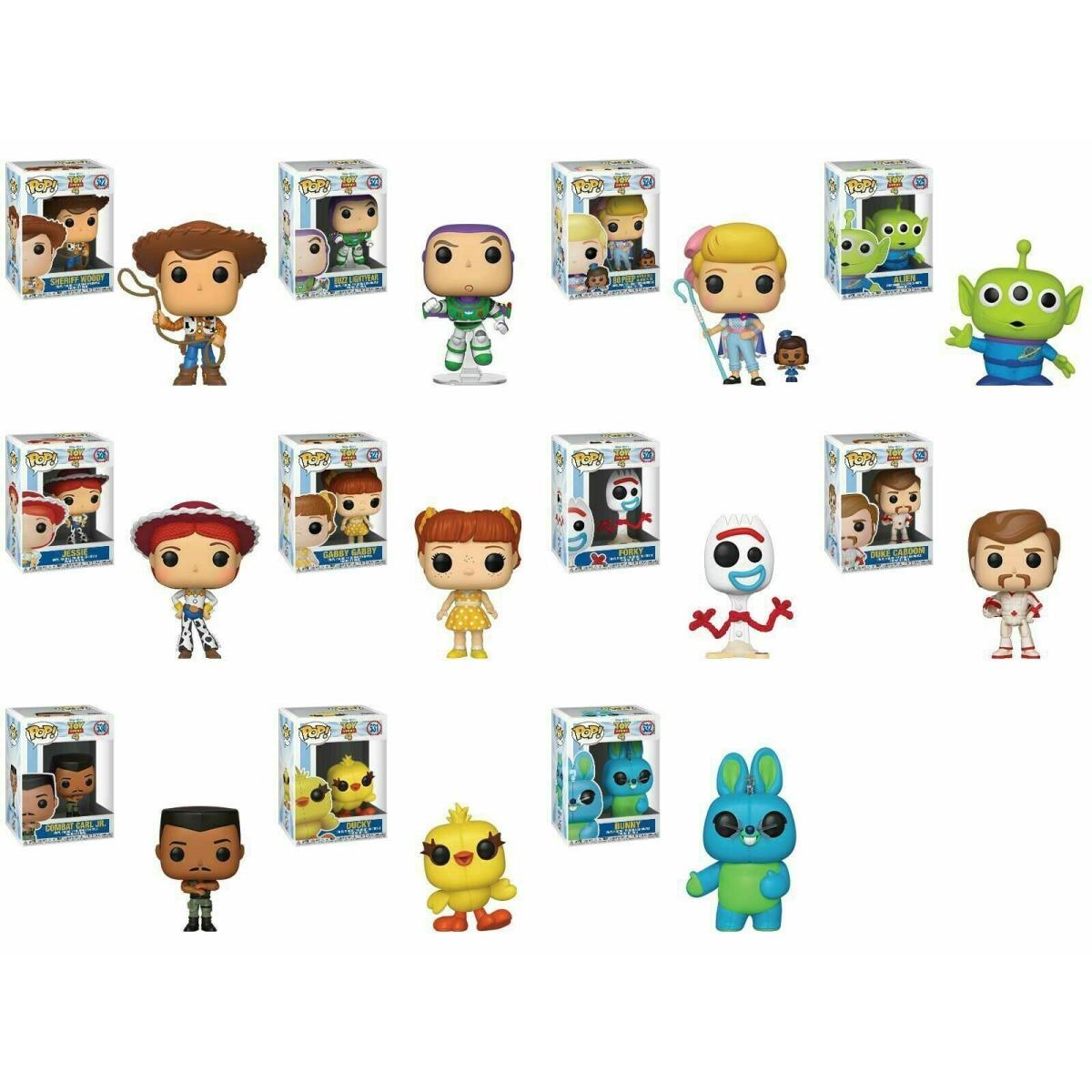 Toy Story 4 Funko Pop Collectible Figure Set of 11