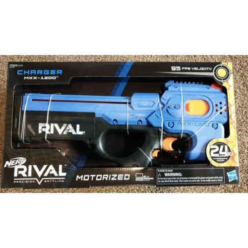 Rival Charger Mxx -1200 Motorized Blue Blaster