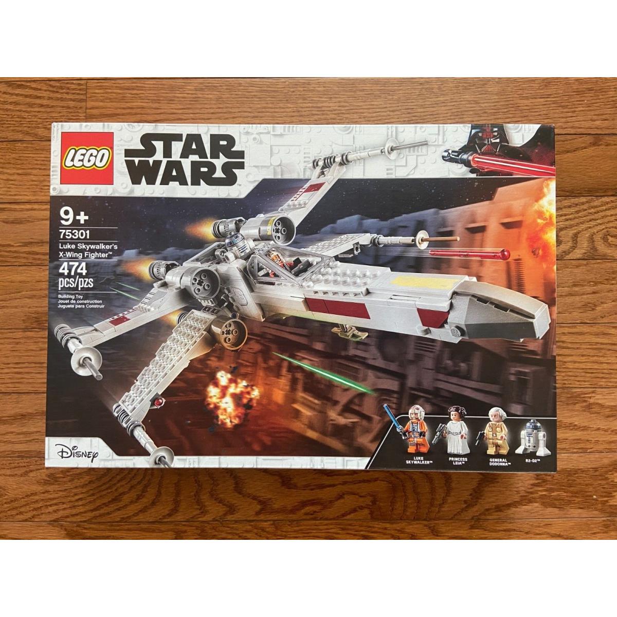 Lego Star Wars Luke Skywalker s X-wing Fighter 75301 Building Kit 474 Pieces