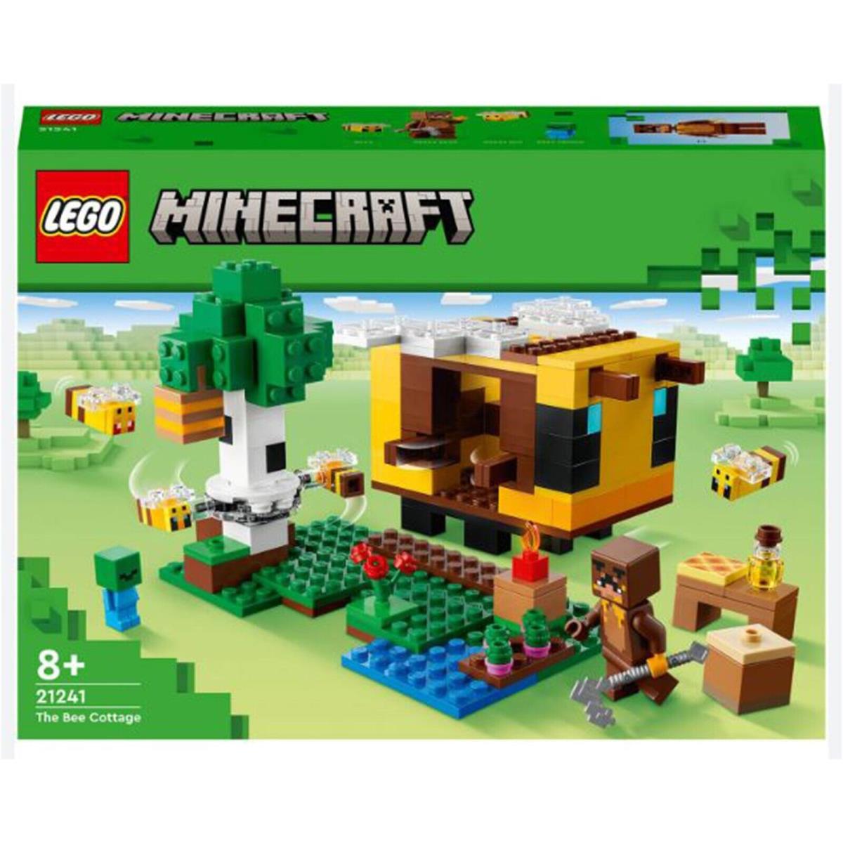 Lego Minecraft The Bee Cottage Building Set 21241