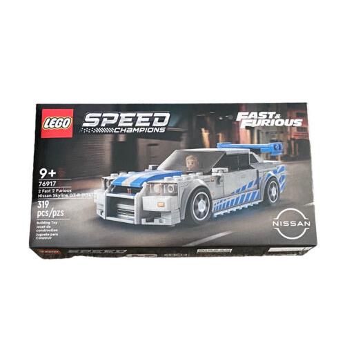 Lego Speed Champions Set 76917 Fast Furious Nissan Skyline Gt-r Paul Walker