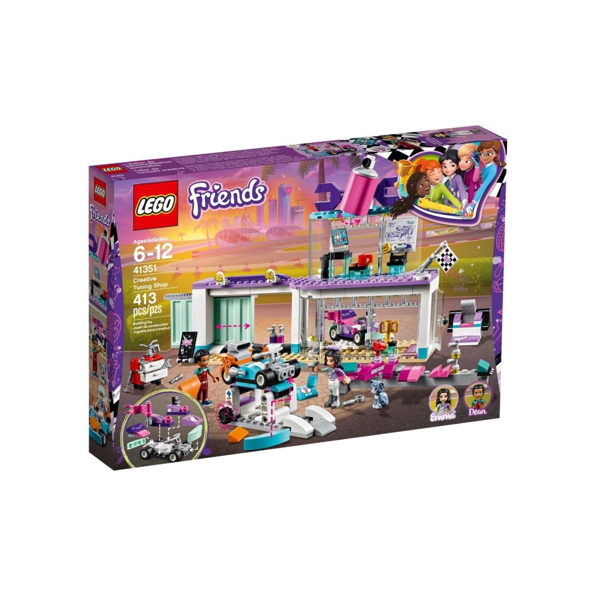 Lego 41351 Friends Creative Tuning Shop Retired Box