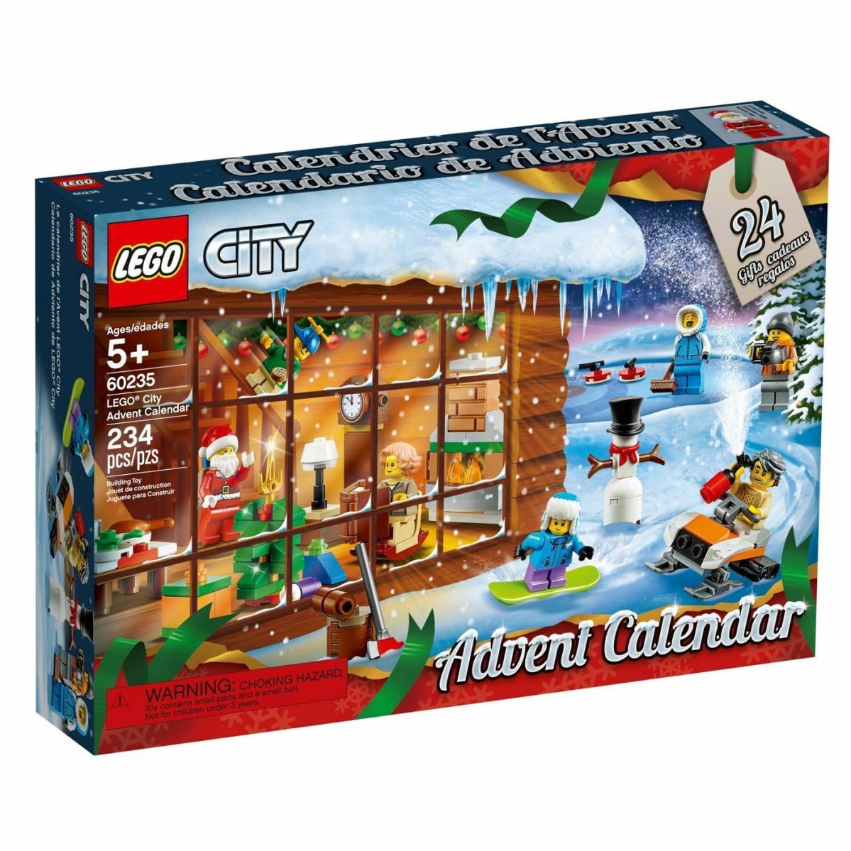 Lego City 60235 Advent Calendar 234pc 2019 Retired