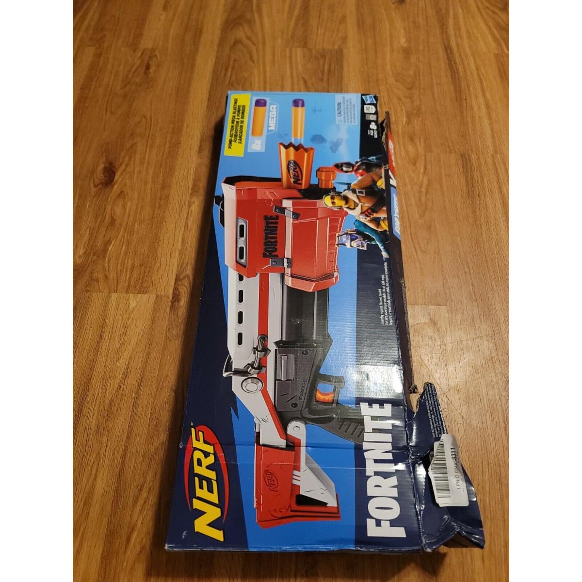 Nerf Fortnite Ts Blaster -- Pump Action Dart Blaster 8 Official Mega