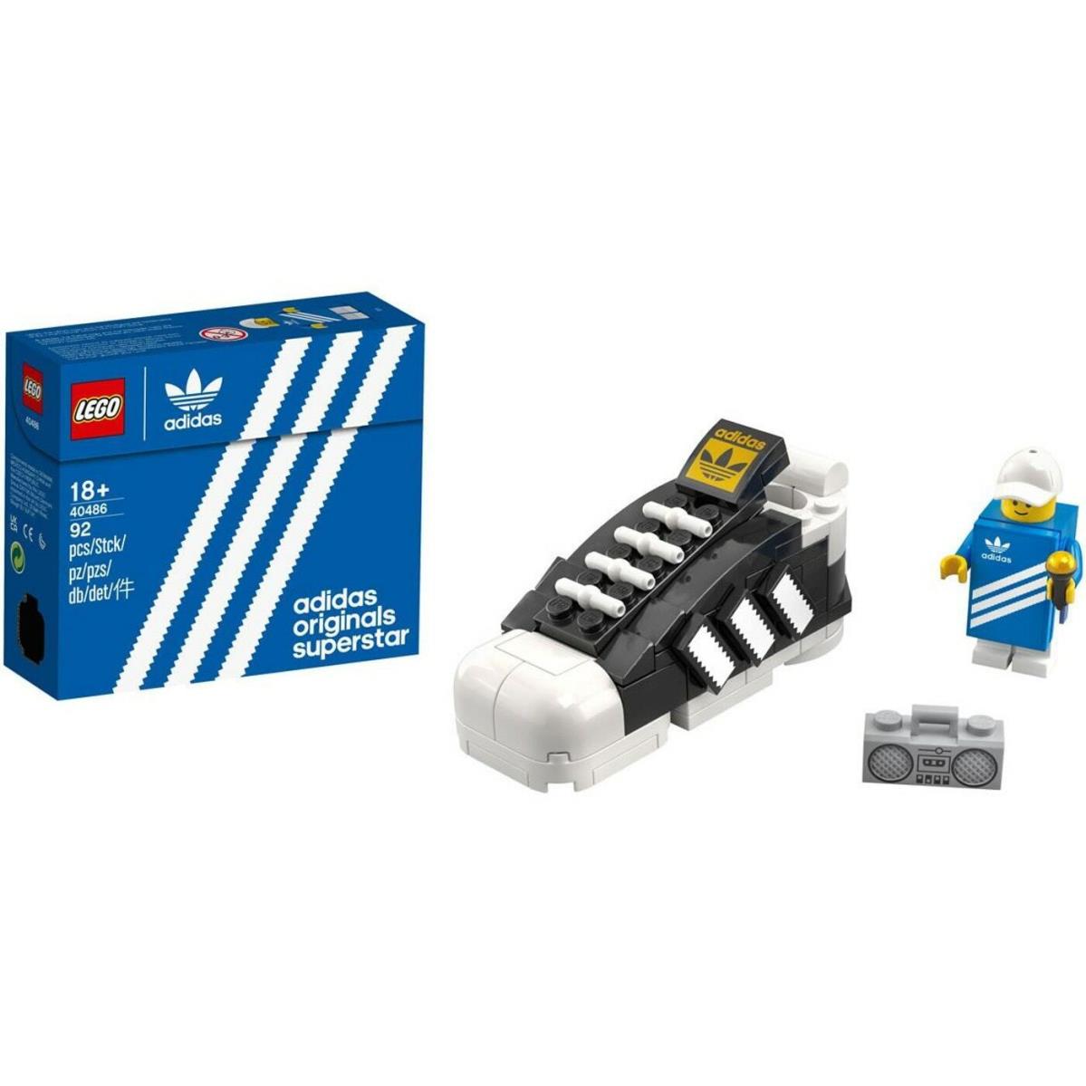 Lego - Rare Exclusive Promo - 40486 Adidas Superstar Mini