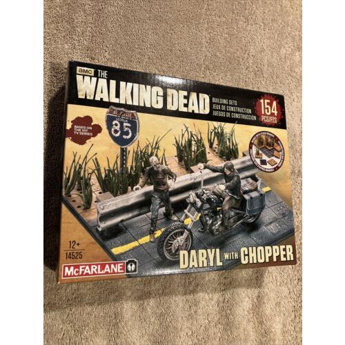 Walking Dead Daryl W/chopper Lego Set. in Packaging