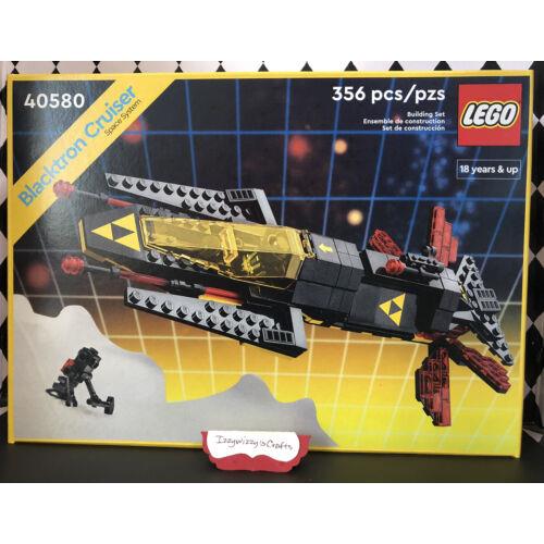 Lego Blacktron Cruiser 40580 in Excellent Box Collectible W/ Minifigure
