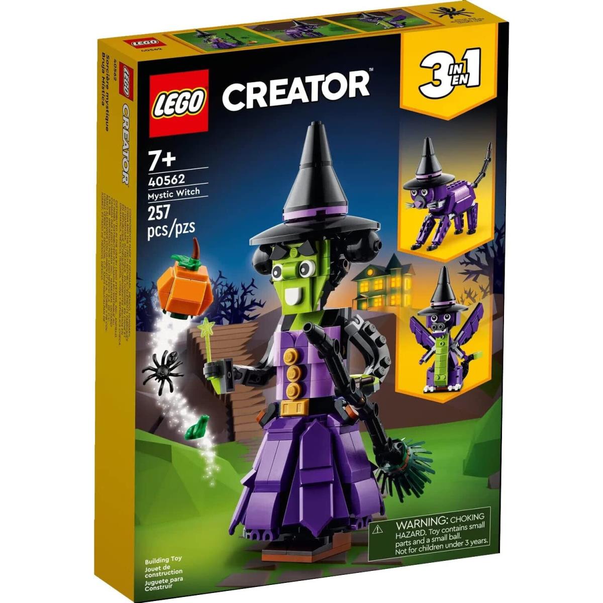 Lego 40562 Creator Mystic Witch Cat Bat 3-in-1 Promo Exclusive Halloween Set
