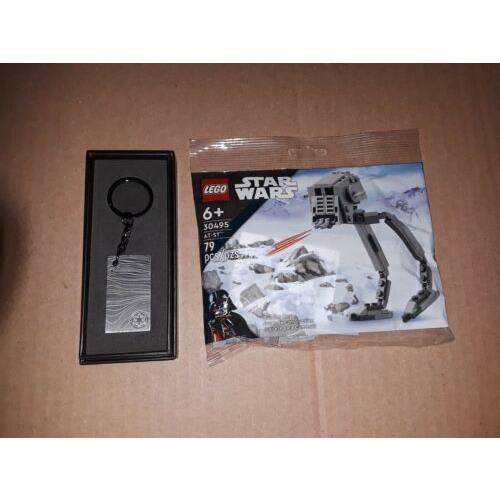 Lego Star Wars Gwp 5007403 The Mandalorian Beskar Keychain New/ Fast