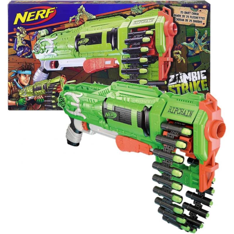 Nerf Zombie Ripchain Combat Blaster Kkk