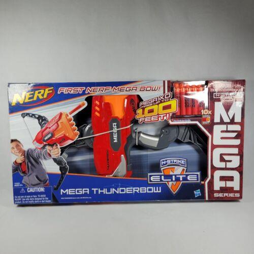 Nerf Elite Mega Thunderbow Bow Arrow Blaster First Issue Large Dart