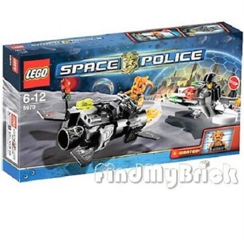Lego Space Police 5970 Freeze Ray Frenzy - Alien Kranxx Minifigure