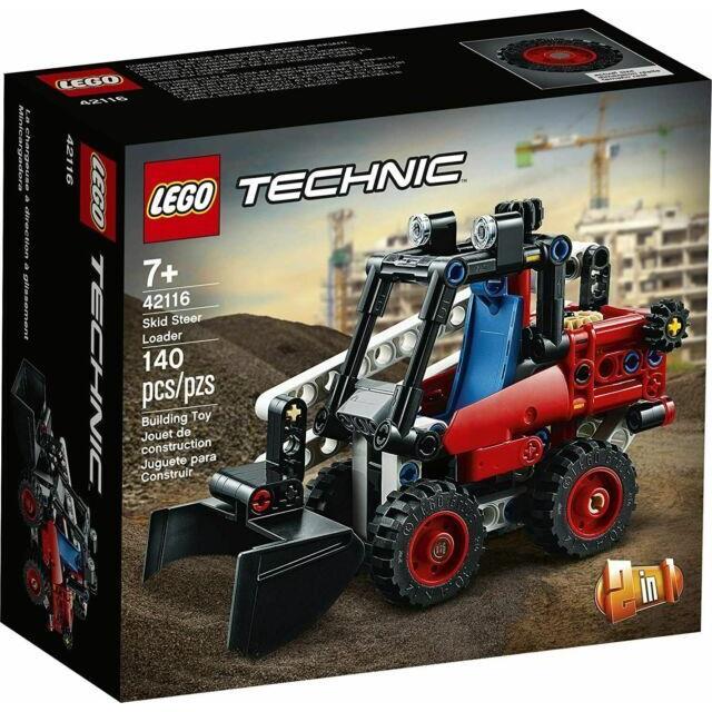 Lego Technic Skid Steer Loader Set 42116 140 Pieces New