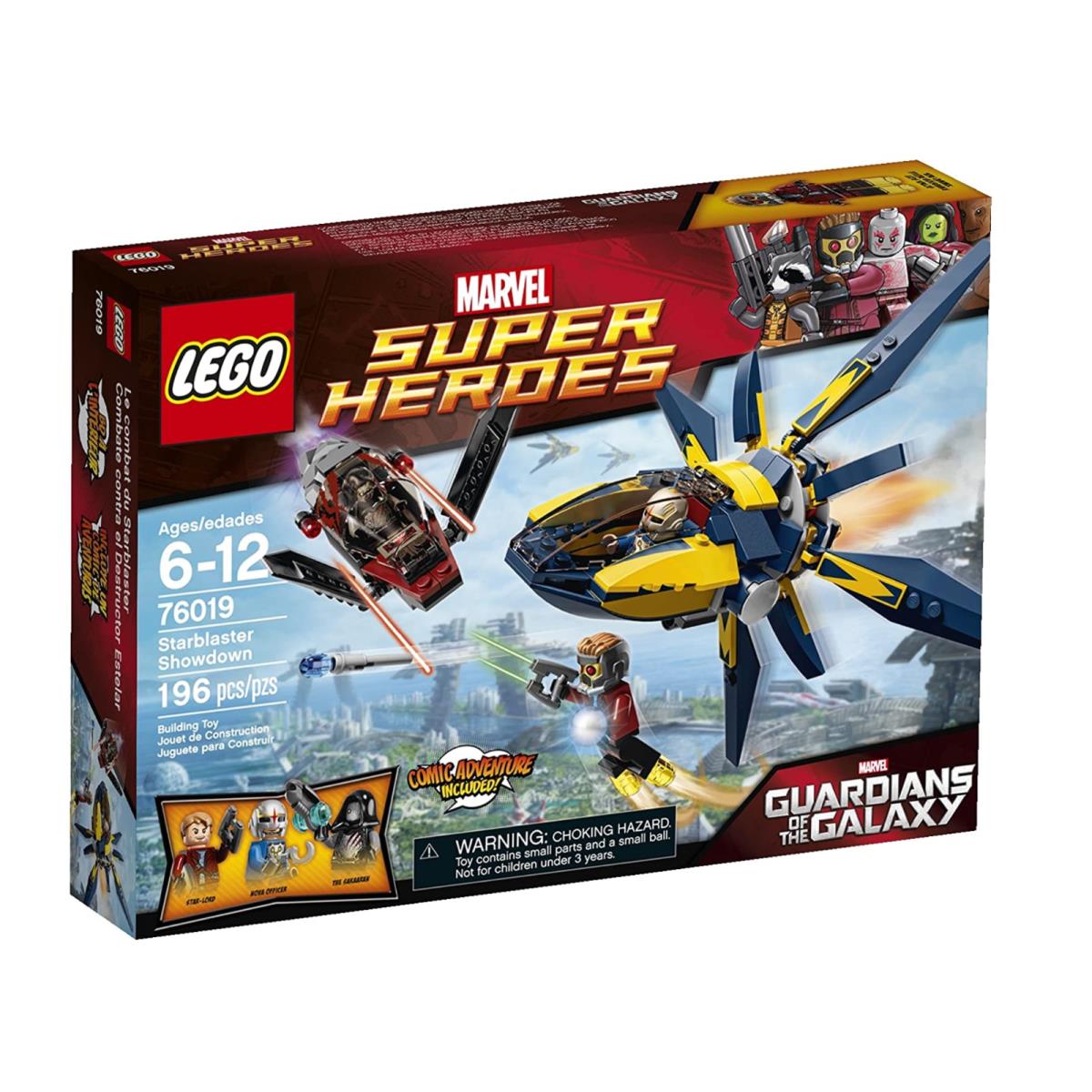 Lego Superheroes 76019 Starblaster Showdown Building Set