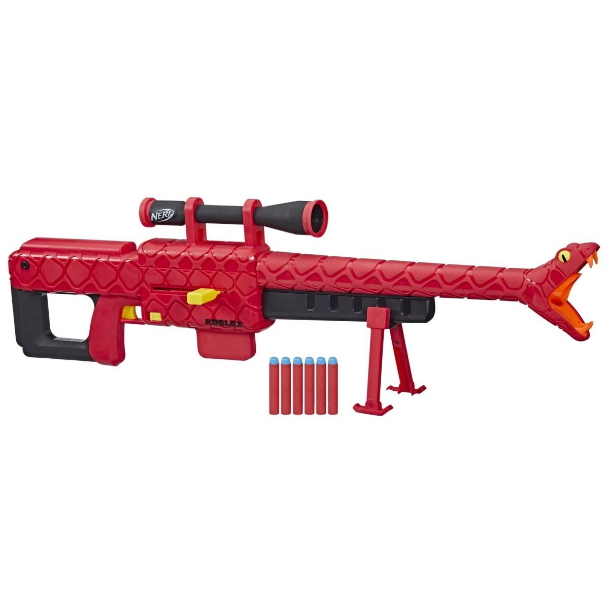 Nerf Roblox Zombie Attack Viper Strike Sniper Dart Blaster with 6 Elite Darts