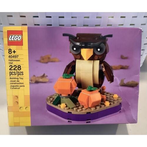 2021 Lego 40497 Halloween Owl 228PC Building Set