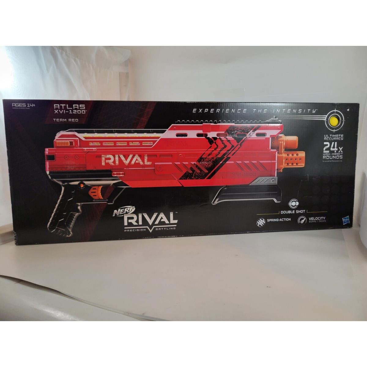 Nerf Rival Atlas XVI-1200 Red Blaster B3856US2 24 Rounds