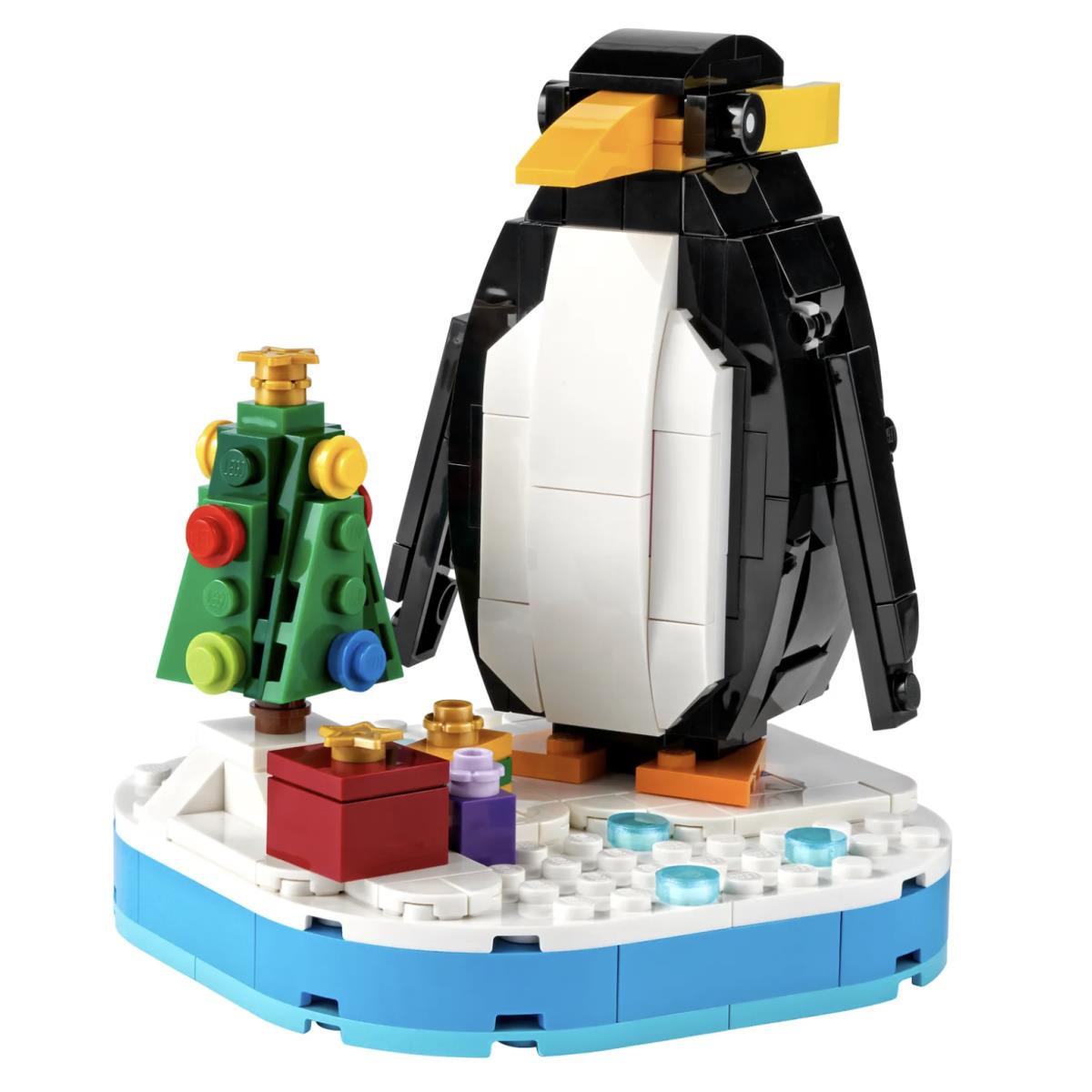 Lego 40498 Christmas Penguin Holiday Gift Building Toy Set 244 Pcs