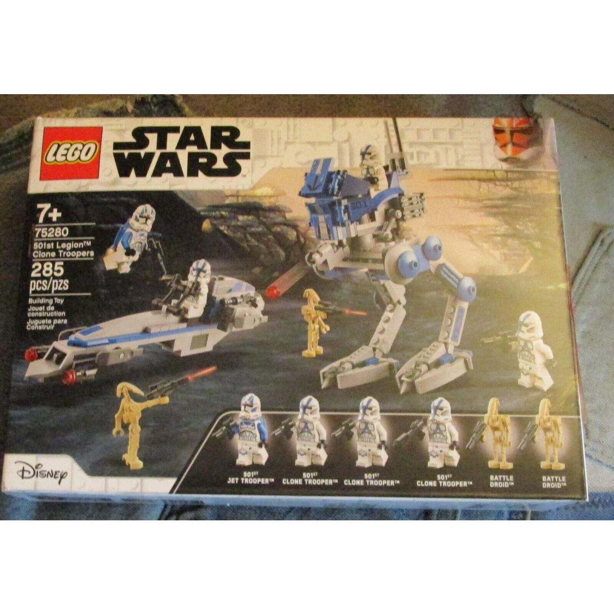 Lego 501st Legion Clone Troopers Star Wars TM 75280