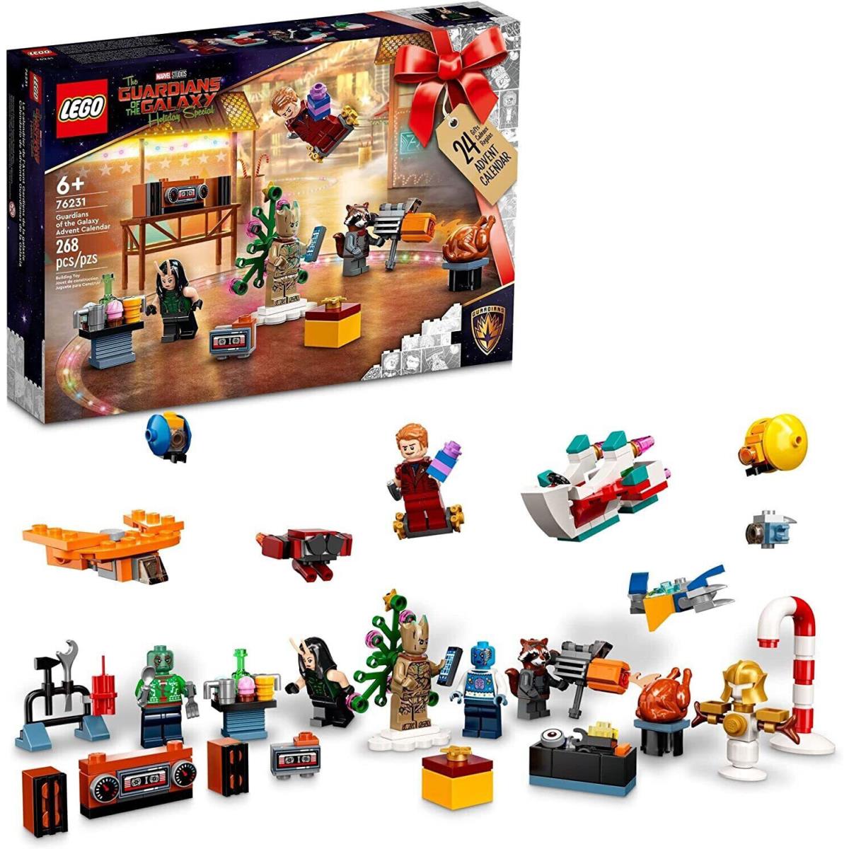 Lego Marvel Studios Guardians of The Galaxy Advent Calendar 76231 2022