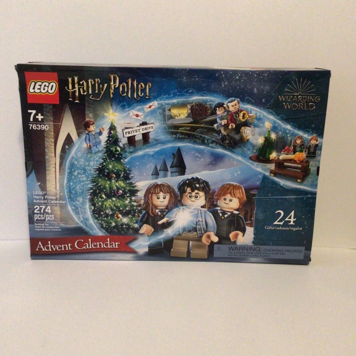 Lego Harry Potter Advent Calendar Wizarding World 76390 Set