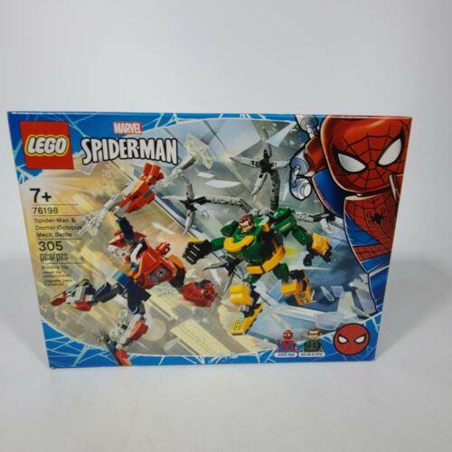 Lego Marvel 76198 Spider-man: Spider-man Doc Ock Mech Battle