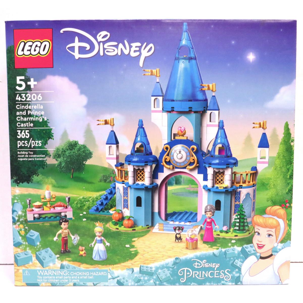 Disney: Cinderella and Prince Charming`s Castle Set 43206 2022 Lego
