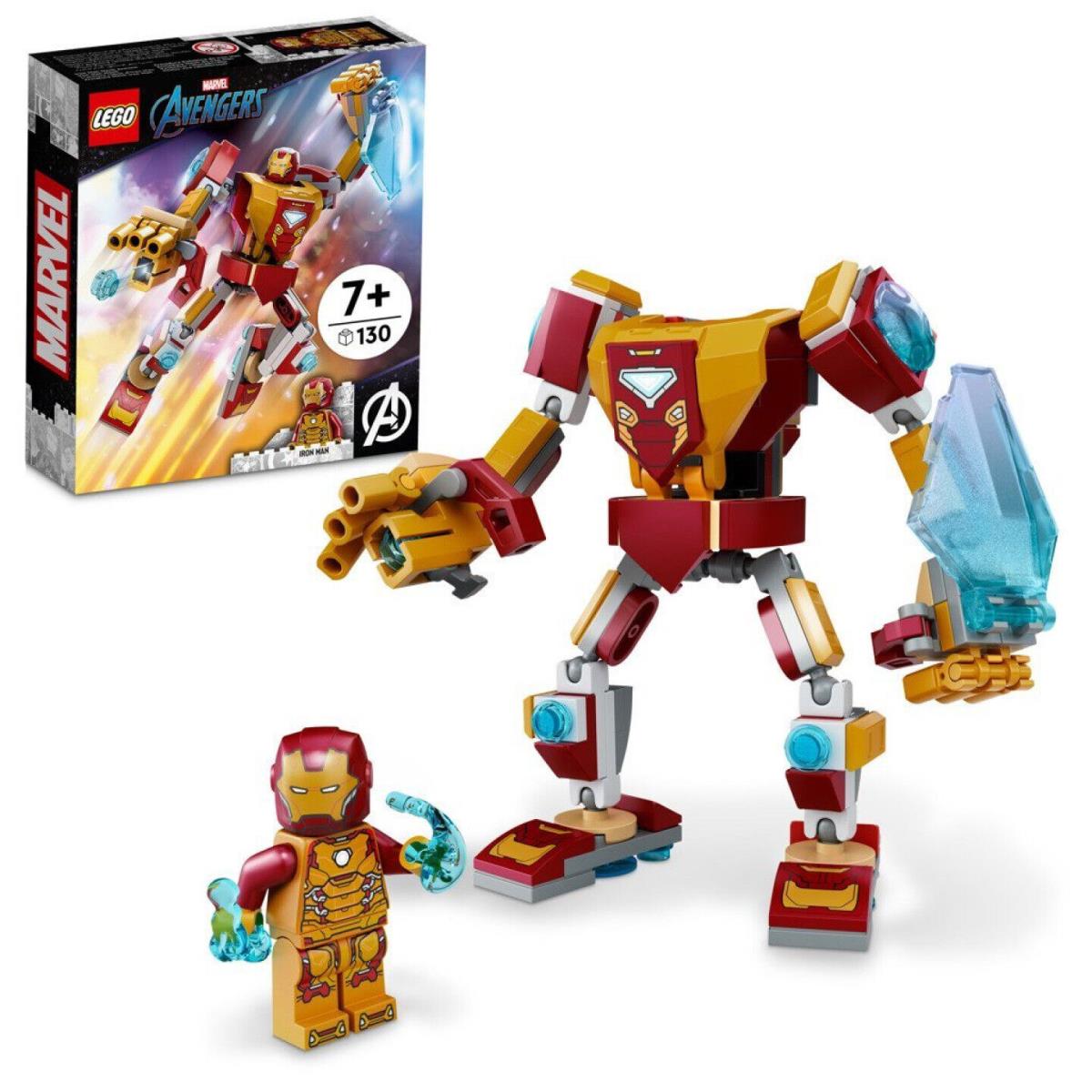 Lego Super Heroes: Iron Man Mech Armor 76203 Building Kit 130 Pcs