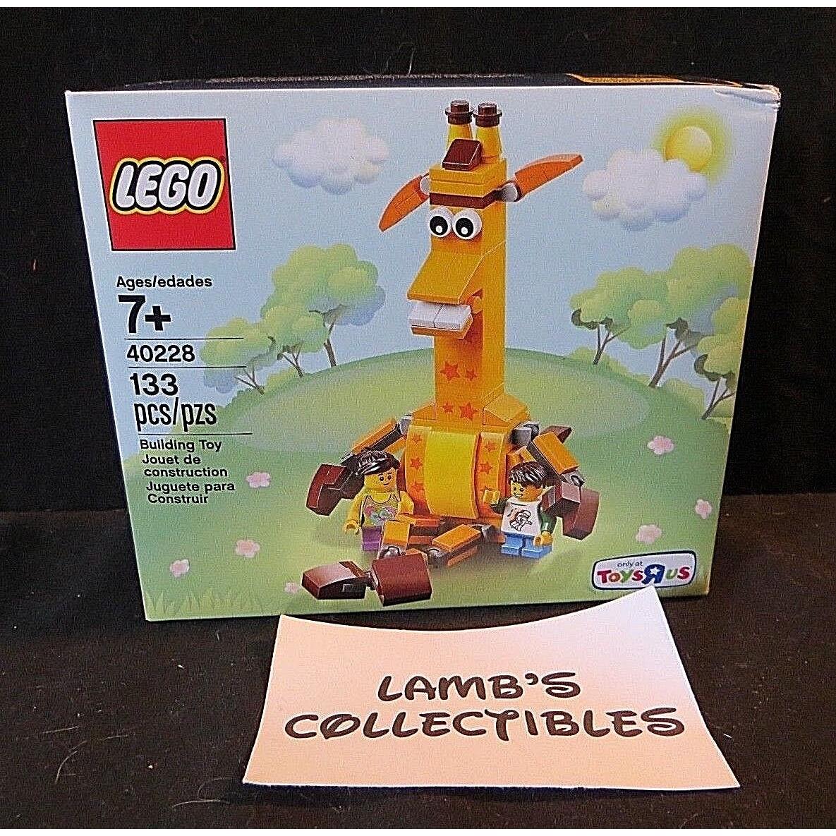 Geoffrey The Giraffe Lego 40228 133 Pieces Toys R US Exclusive Set Building Toy