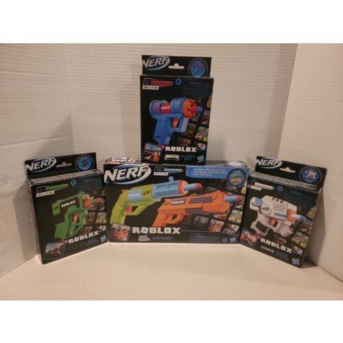 Nerf Roblox Blasters Darts Lot Madcity/strucid/phantom Forces/jailbreak