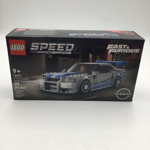 Lego Speed Champions 76917 2 Fast 2 Furious Nissan Skyline Gt-r R34 Yyy