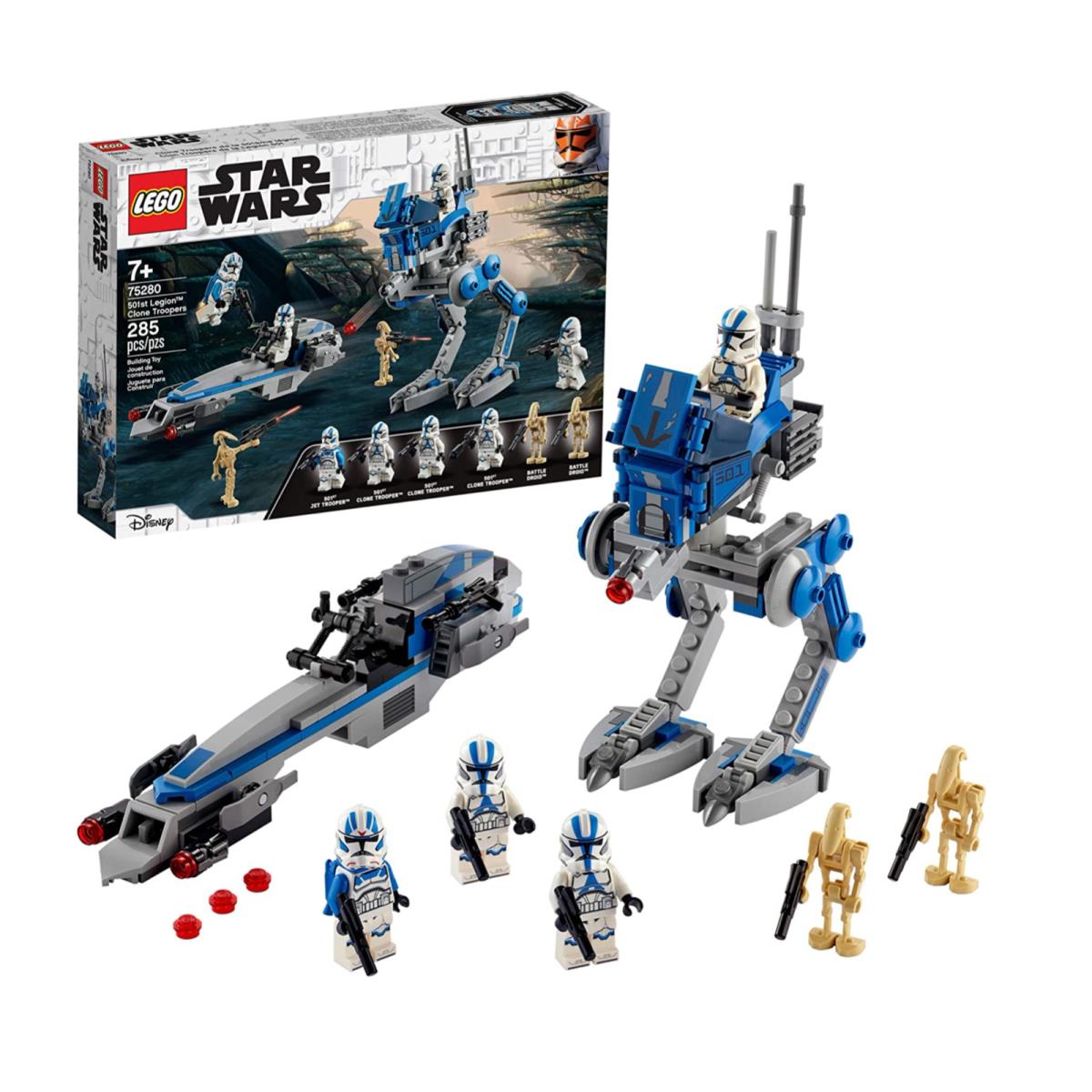 Lego 75280-501st Legion Clone Troopers-ships Next Day