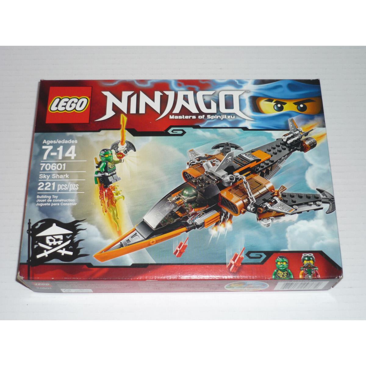 Lego 70601 Ninjago Master of Spinjitzu Sky Shark Mib