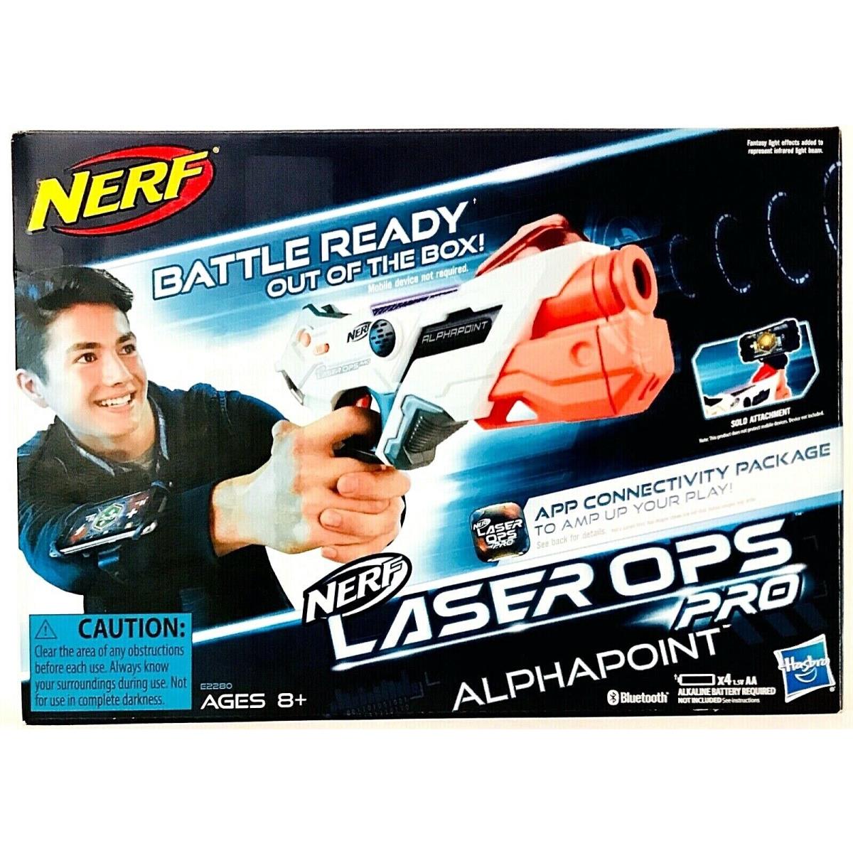 Hasbro Nerf Laser Ops Pro Alphapoint Blaster Battle Ready Out Of Box Age 8 Up