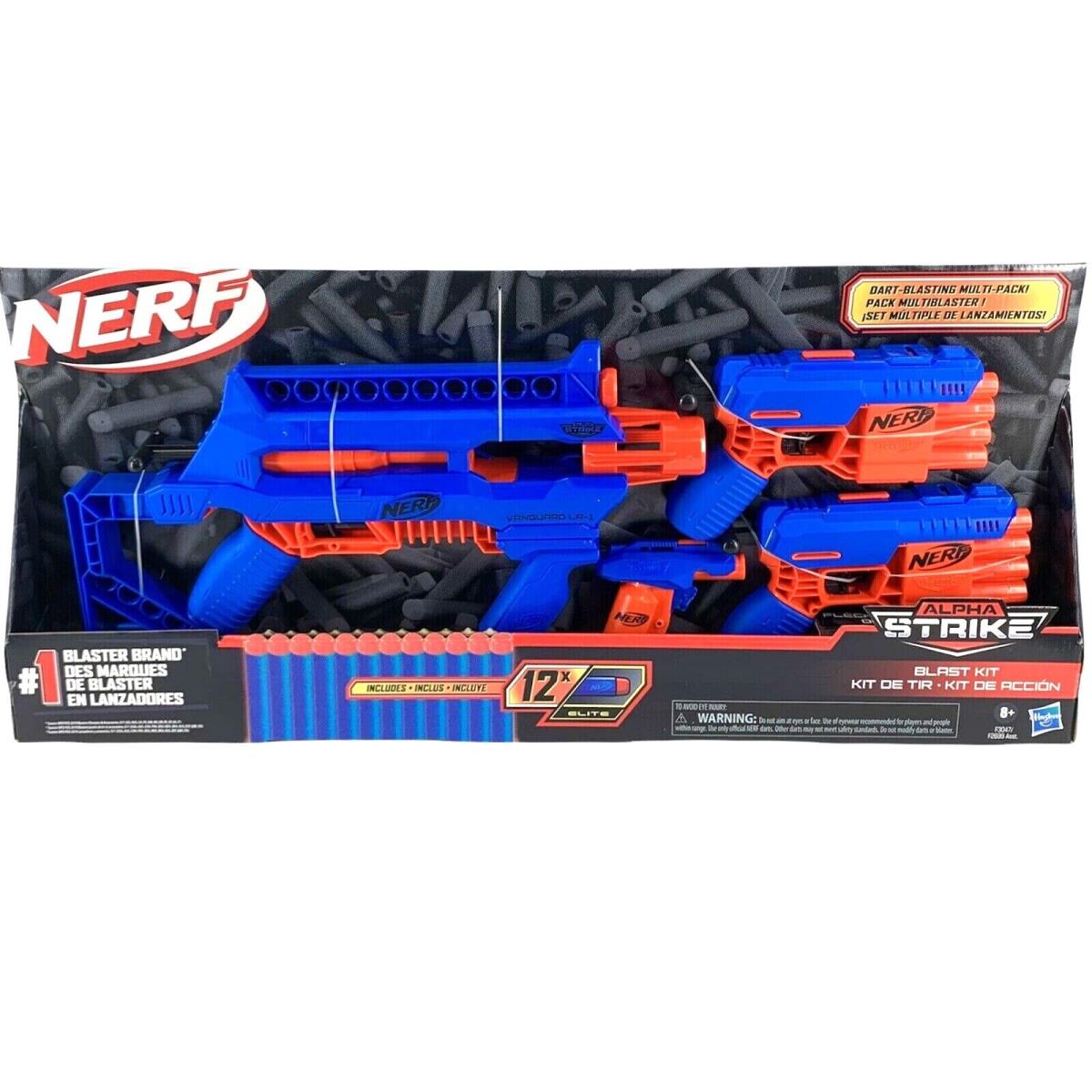 Nerf Alpha Strike Blaster Kit with 4 Guns and 12 Elite Bullets - /